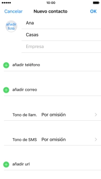 Pulsa añadir teléfono. Pulsa añadir teléfono.