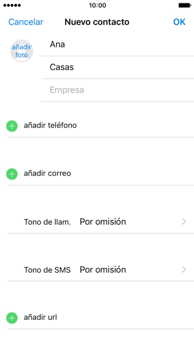 Pulsa añadir teléfono. Pulsa añadir teléfono.