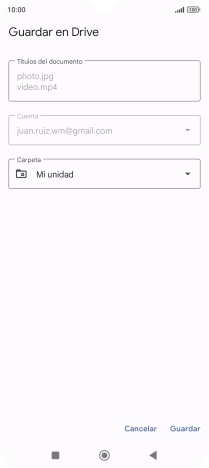 Pulsa la lista desplegable bajo 
