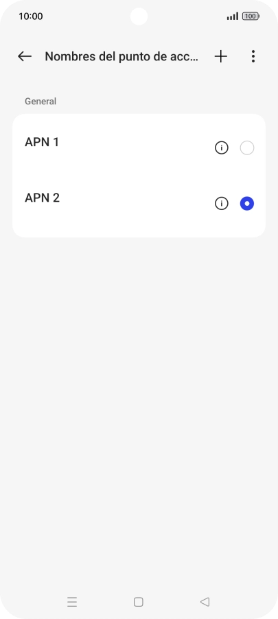 Pulsa la tecla de inicio para terminar y regresar a la pantalla de inicio.