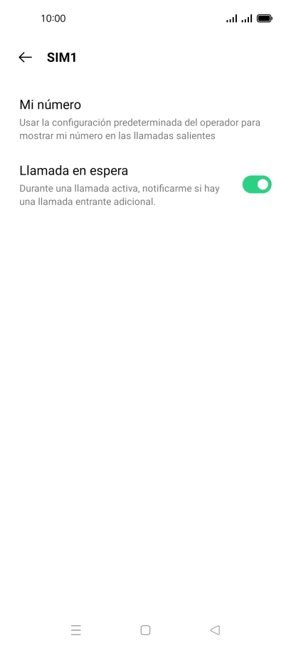 Pulsa el indicador junto a 