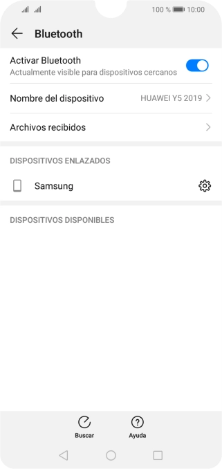 Pulsa la tecla de inicio para terminar y regresar a la pantalla de inicio.