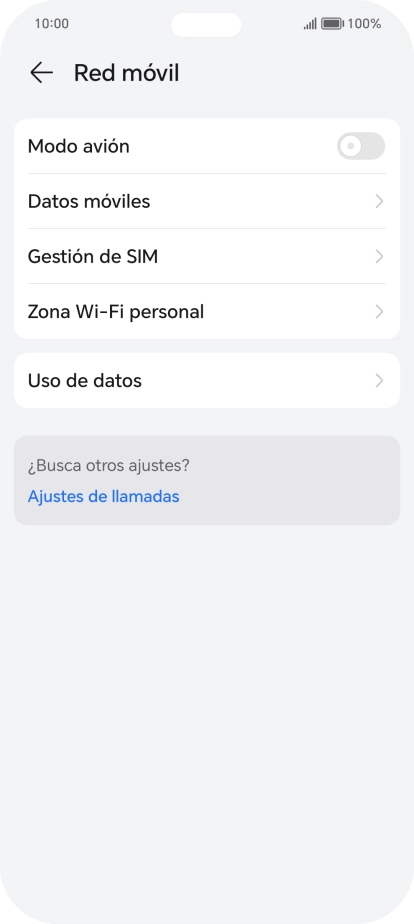 Pulsa Datos móviles.