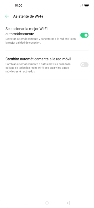 Pulsa el indicador junto a 