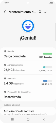 Pulsa Batería.
