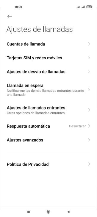 Pulsa Ajustes avanzados.