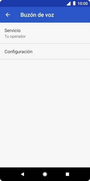 Pulsa Configuración.