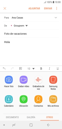 Pulsa Mis archivos y desplázate a la carpeta deseada.