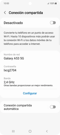 Pulsa Configurar.