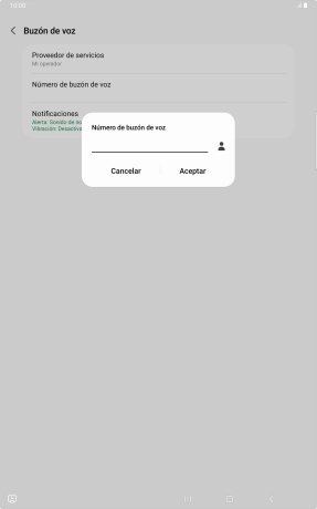 Introduce 22177 y pulsa Aceptar.