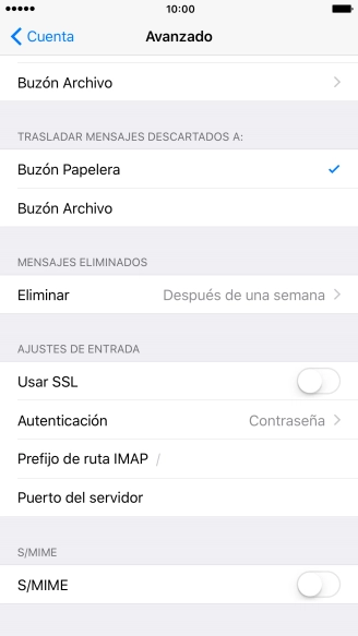 Pulsa el indicador junto a 