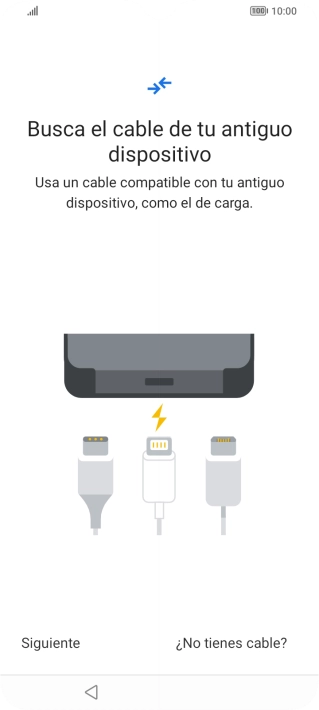 Pulsa ¿No tienes cable?. Pulsa ¿No tienes cable?.