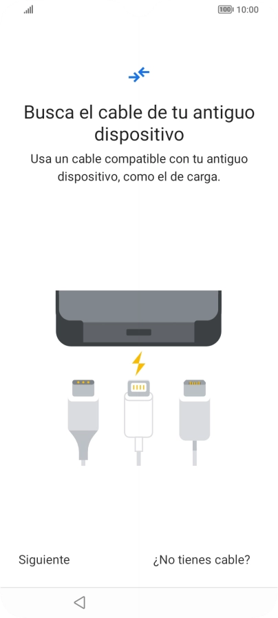 Pulsa ¿No tienes cable?. Pulsa ¿No tienes cable?.