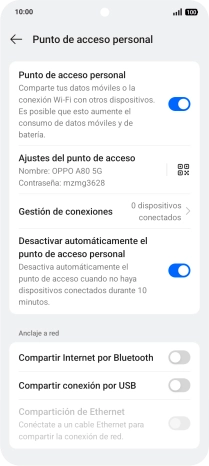 Desliza el dedo hacia arriba desde la parte inferior de la pantalla para terminar y volver a la pantalla de inicio.