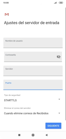 Pulsa la lista desplegable bajo 