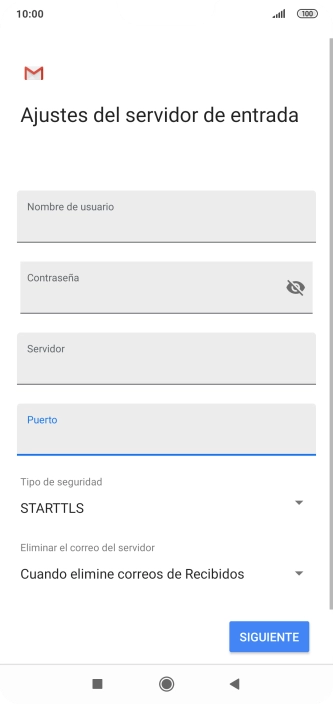 Pulsa la lista desplegable bajo 