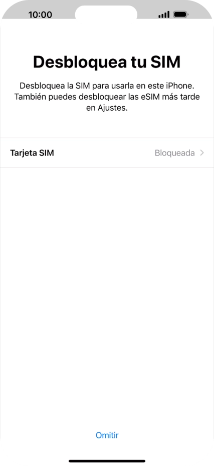 Pulsa Tarjeta SIM.