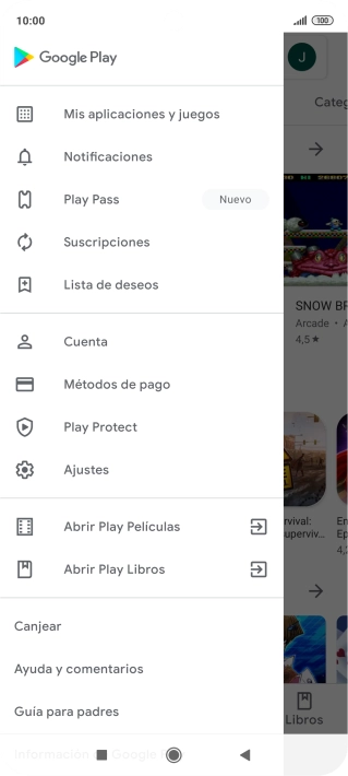 Pulsa Mis aplicaciones y juegos.