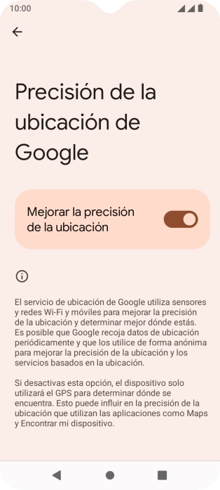 Si pulsas el indicador junto a 
