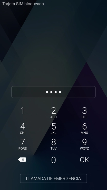 Si lo solicita el teléfono, introduce el código PIN y pulsa OK.