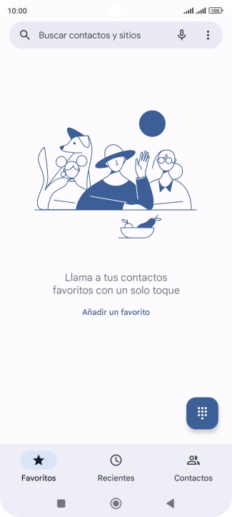 Pulsa el icono de menú.