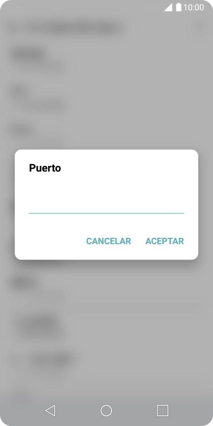 Introduce 80 y pulsa ACEPTAR.