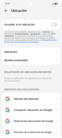 Pulsa el indicador junto a 