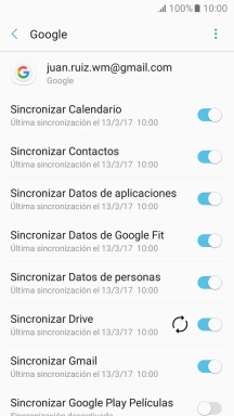 Pulsa la tecla de inicio para terminar y regresar a la pantalla de inicio.