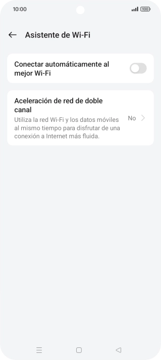 Pulsa el indicador junto a 