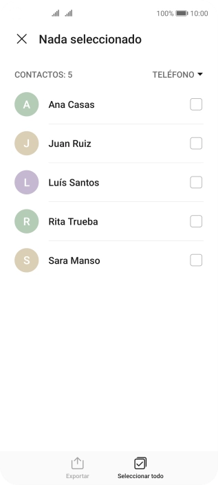 Pulsa Seleccionar todo.