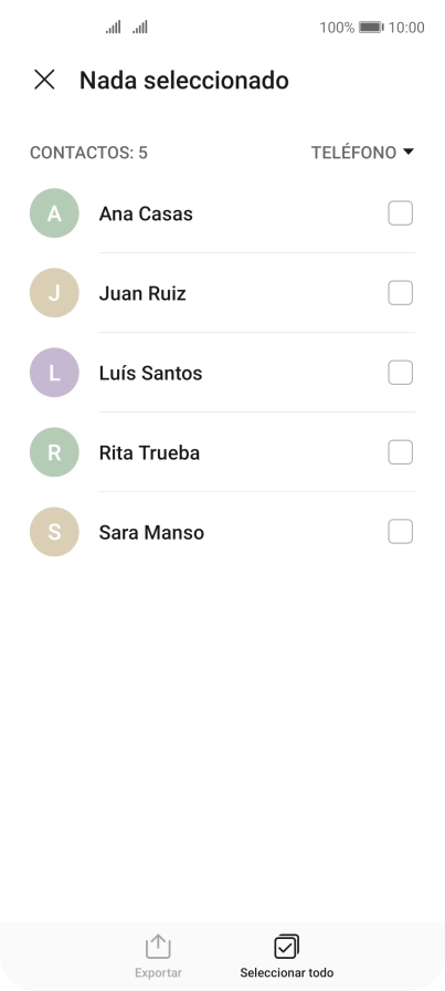 Pulsa Seleccionar todo.