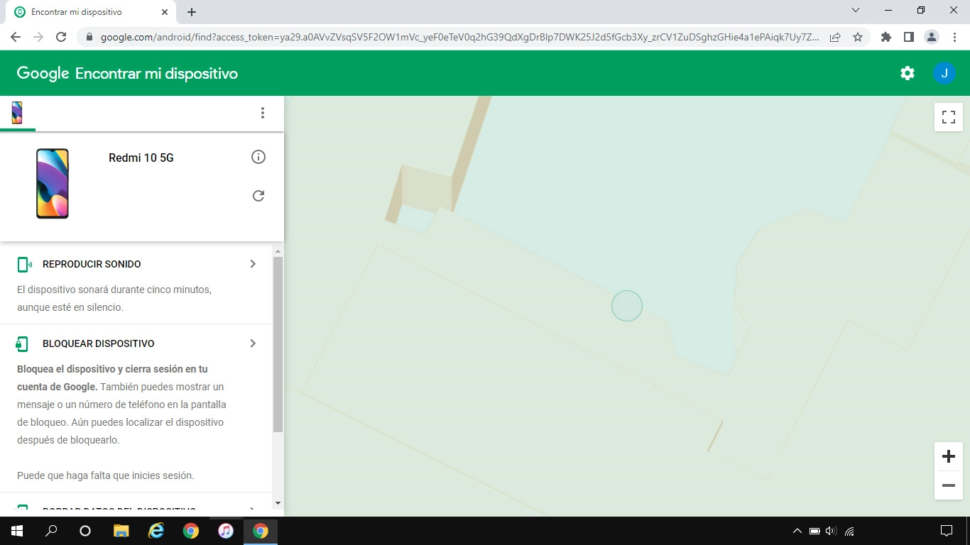 Haz clic en el dispositivo deseado.