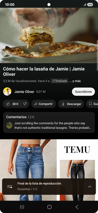 Pulsa la tecla de inicio durante unos instantes para activar Gemini.
