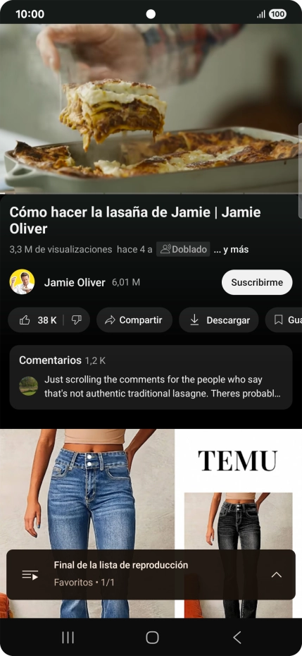 Pulsa la tecla de inicio durante unos instantes para activar Gemini.