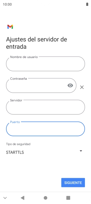Pulsa la lista desplegable bajo 