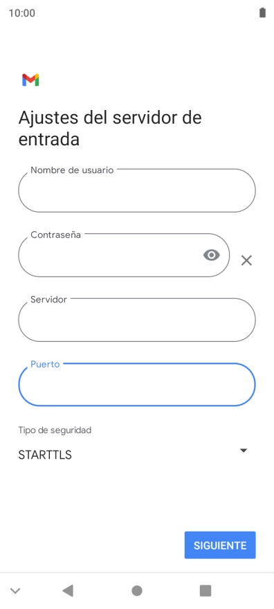 Pulsa la lista desplegable bajo 