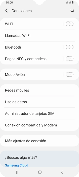 Pulsa Administrador de tarjetas SIM.