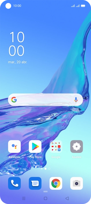 Pulsa el icono de teléfono. Pulsa el icono de teléfono.