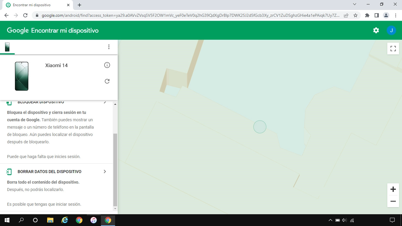 Haz clic en BORRAR DATOS DEL DISPOSITIVO y sigue las indicaciones de la pantalla para eliminar todo el contenido de tu teléfono. Ten en cuenta que ya no podrás utilizar la función de 