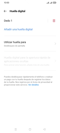 Pulsa la tecla de retroceso.