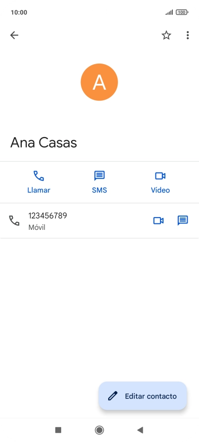 Pulsa la tecla de inicio para terminar y regresar a la pantalla de inicio.