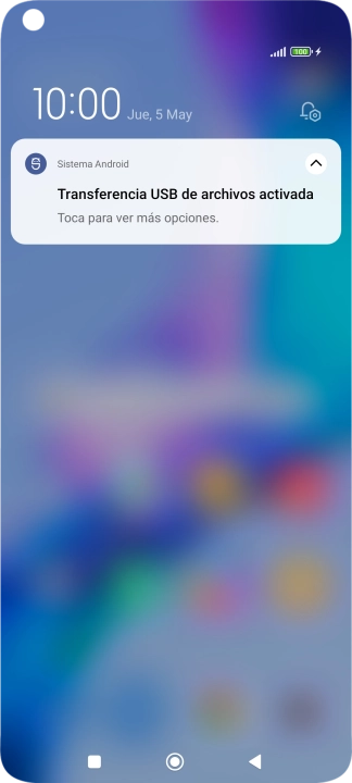 Pulsa Toca para ver más opciones..