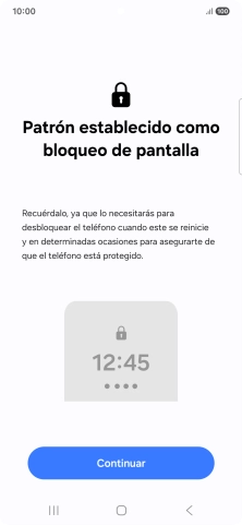 Pulsa Continuar.