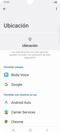 Pulsa la app deseada.