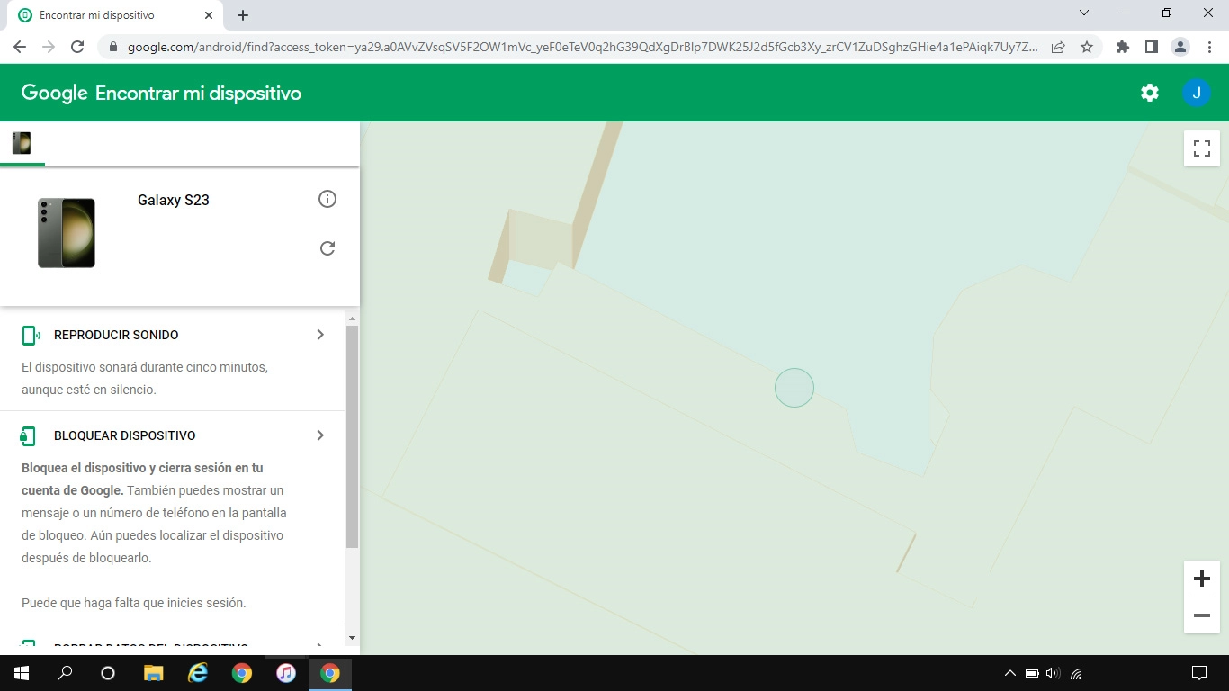Haz clic en el dispositivo deseado.