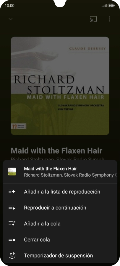 Pulsa el icono de añadir.