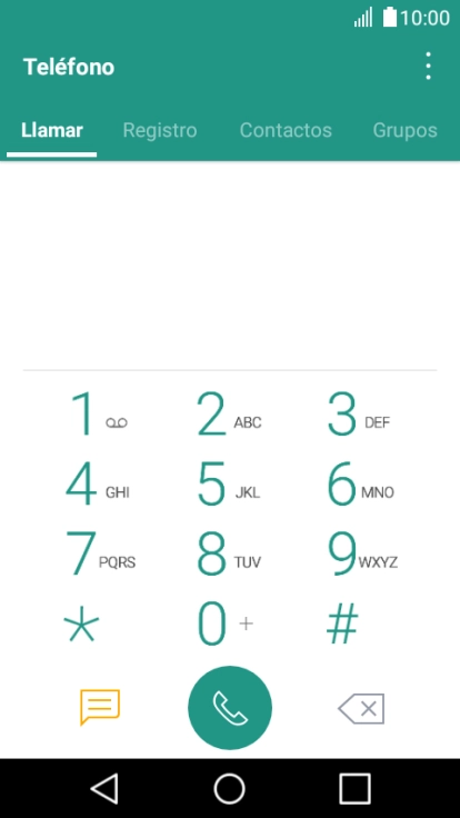 Pulsa el icono de menú.