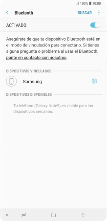 Pulsa la tecla de inicio para terminar y regresar a la pantalla de inicio.