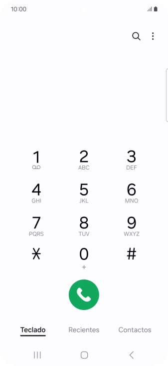 Pulsa el icono de menú.
