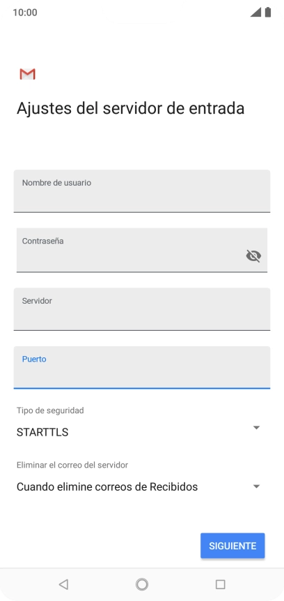 Pulsa la lista desplegable bajo 